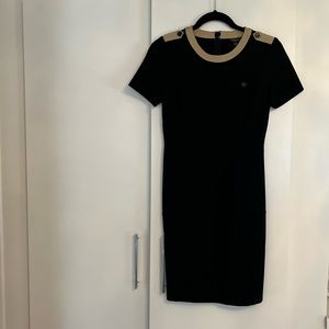 Brooks Brothers Dress Black with Khaki contrast
